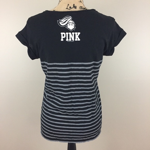 PINK Victoria’s Secret Rutgers Spell Out Game Day Tee, Small - Picture 5 of 7